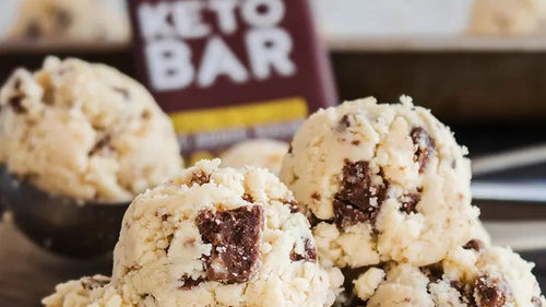 Quick Keto Chocolate Chunk Cookie Dough