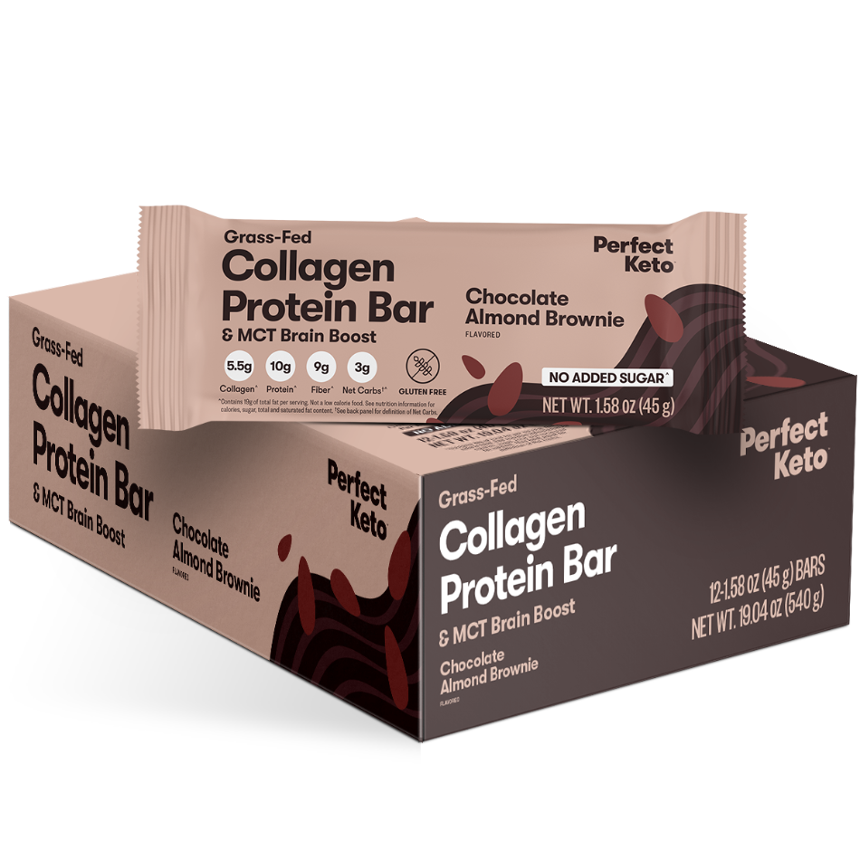 Perfect Keto Bars KetoFriendly Collagen Protein Bars