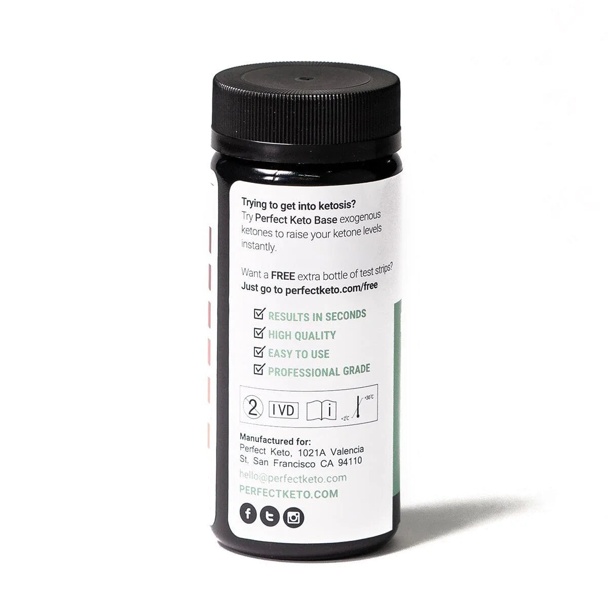 Ketone Test Strips • Quickstart
