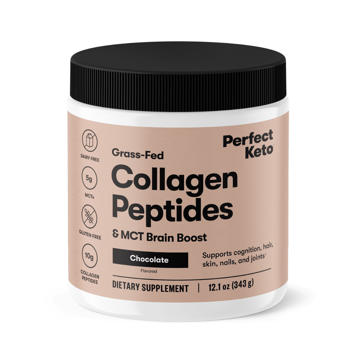 Grass-Fed Collagen Peptides & MCT Brain Boost (formerly Keto Collagen)
