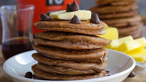 How to Make The Best Chocolate Protein Pancakes