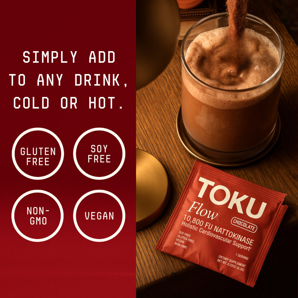 Toku Flow | Nattokinase (10,800 FU)