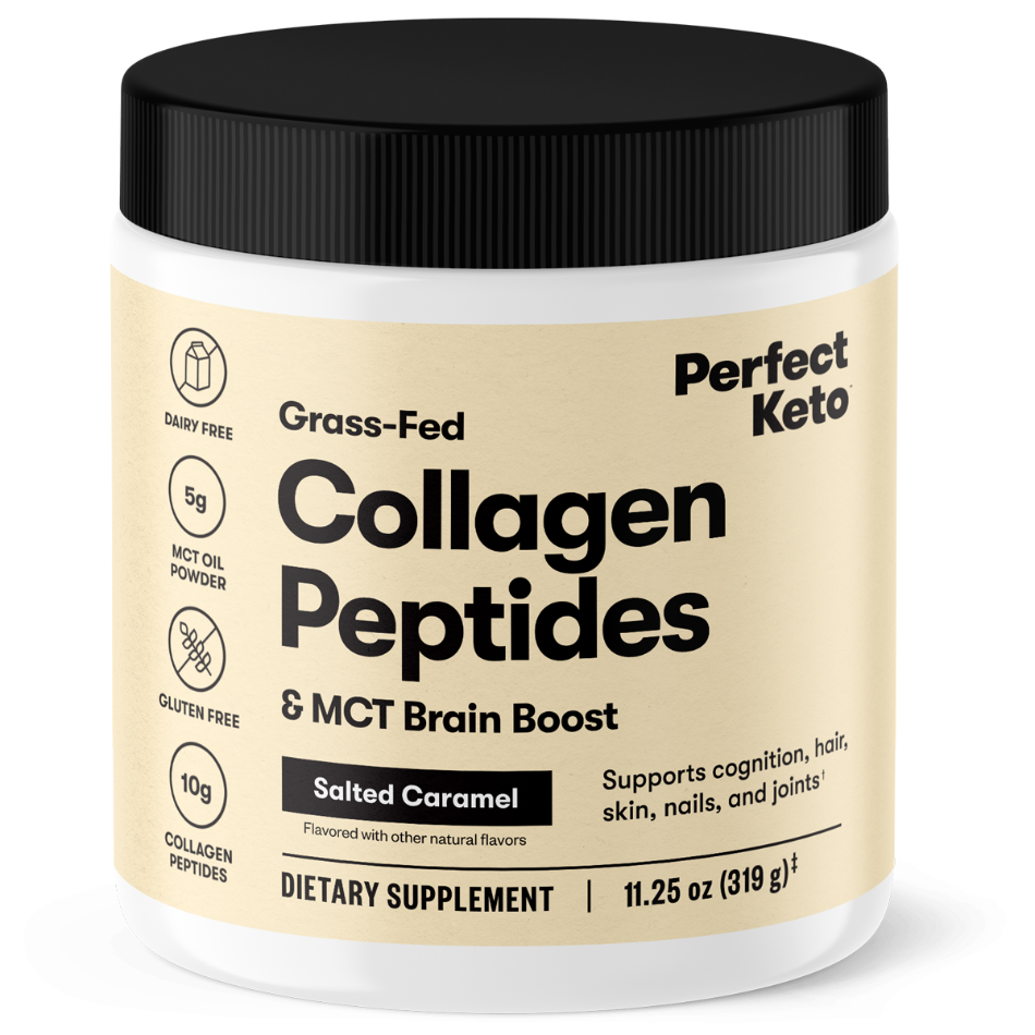 Grass-Fed Collagen Peptides & MCT Brain Boost (formerly Keto Collagen)