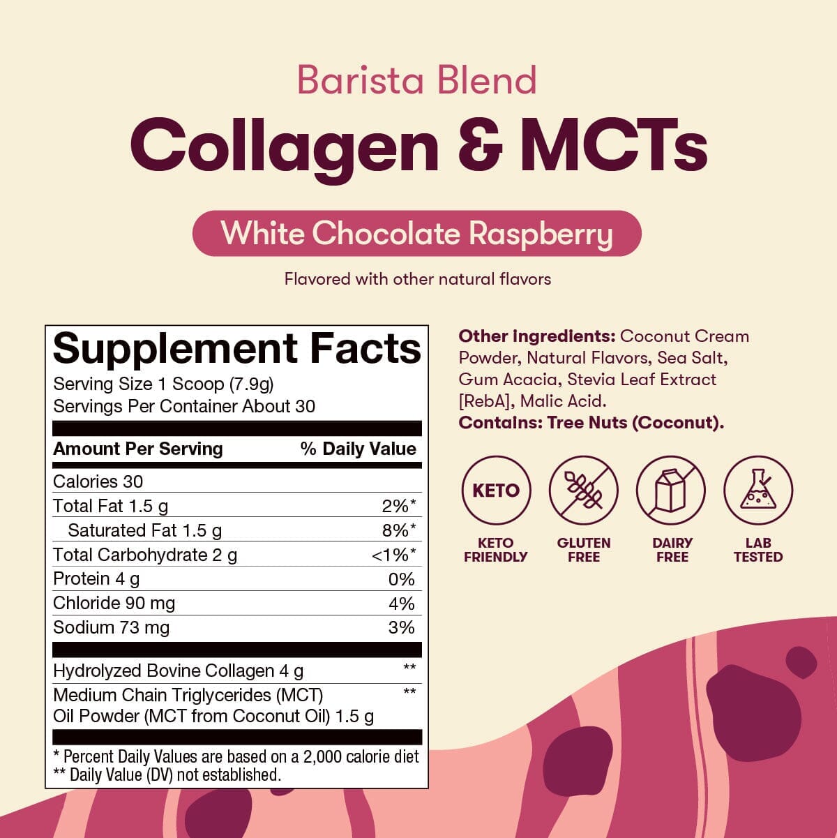 Barista Blend Collagen Creamer & MCTs - BYOB