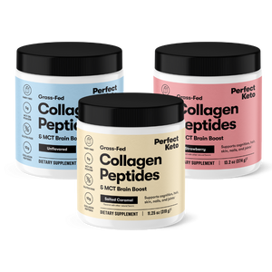 Grass-Fed Collagen Peptides & MCT Brain Boost 3-Pack