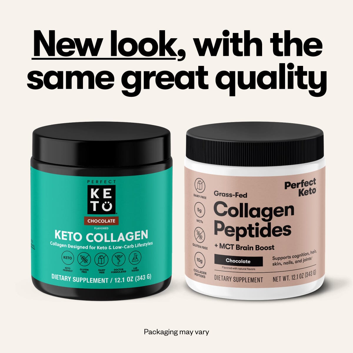 Grass-Fed Collagen Peptides & MCT (formerly Keto Collagen) – Perfect Keto