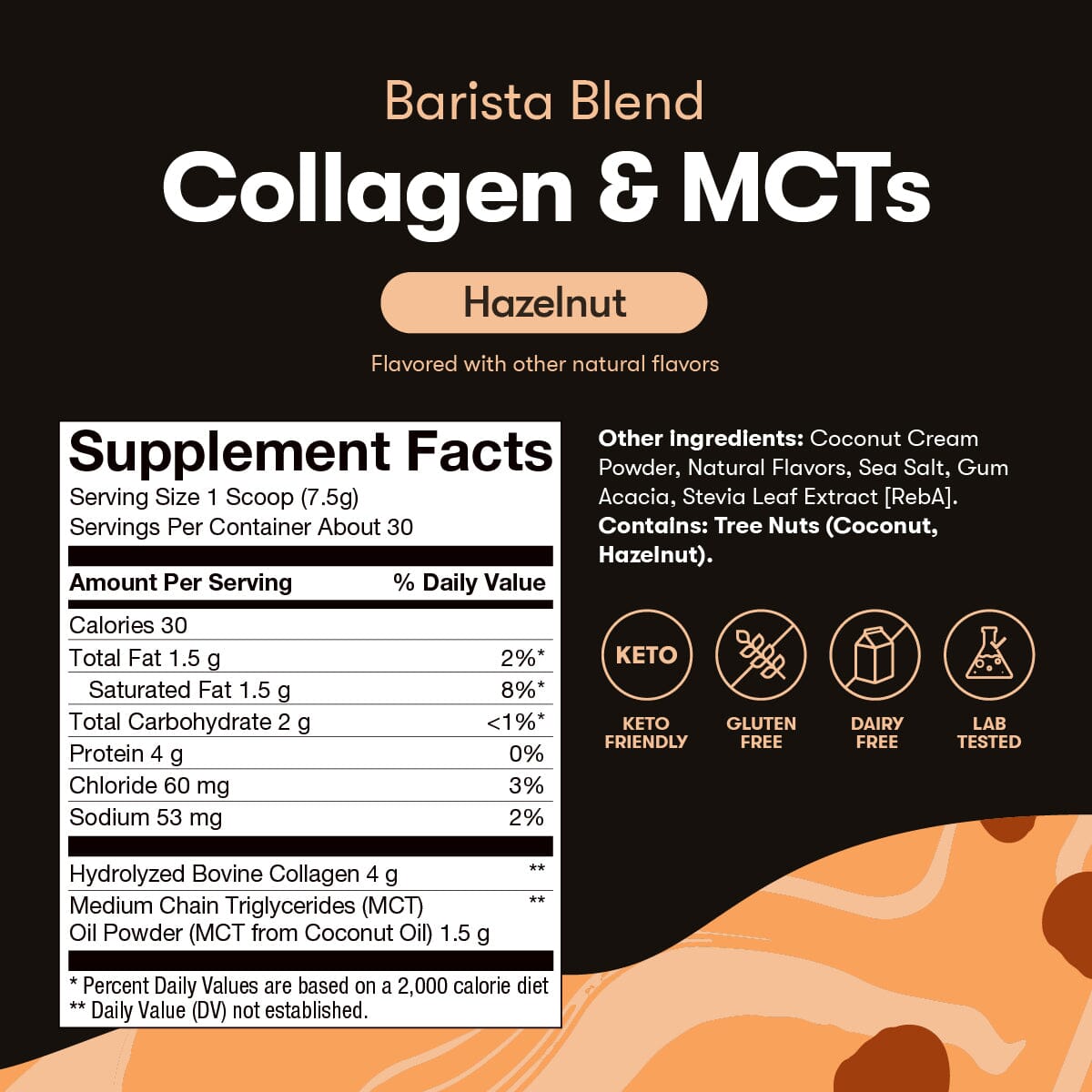 Barista Blend Collagen Creamer & MCTs